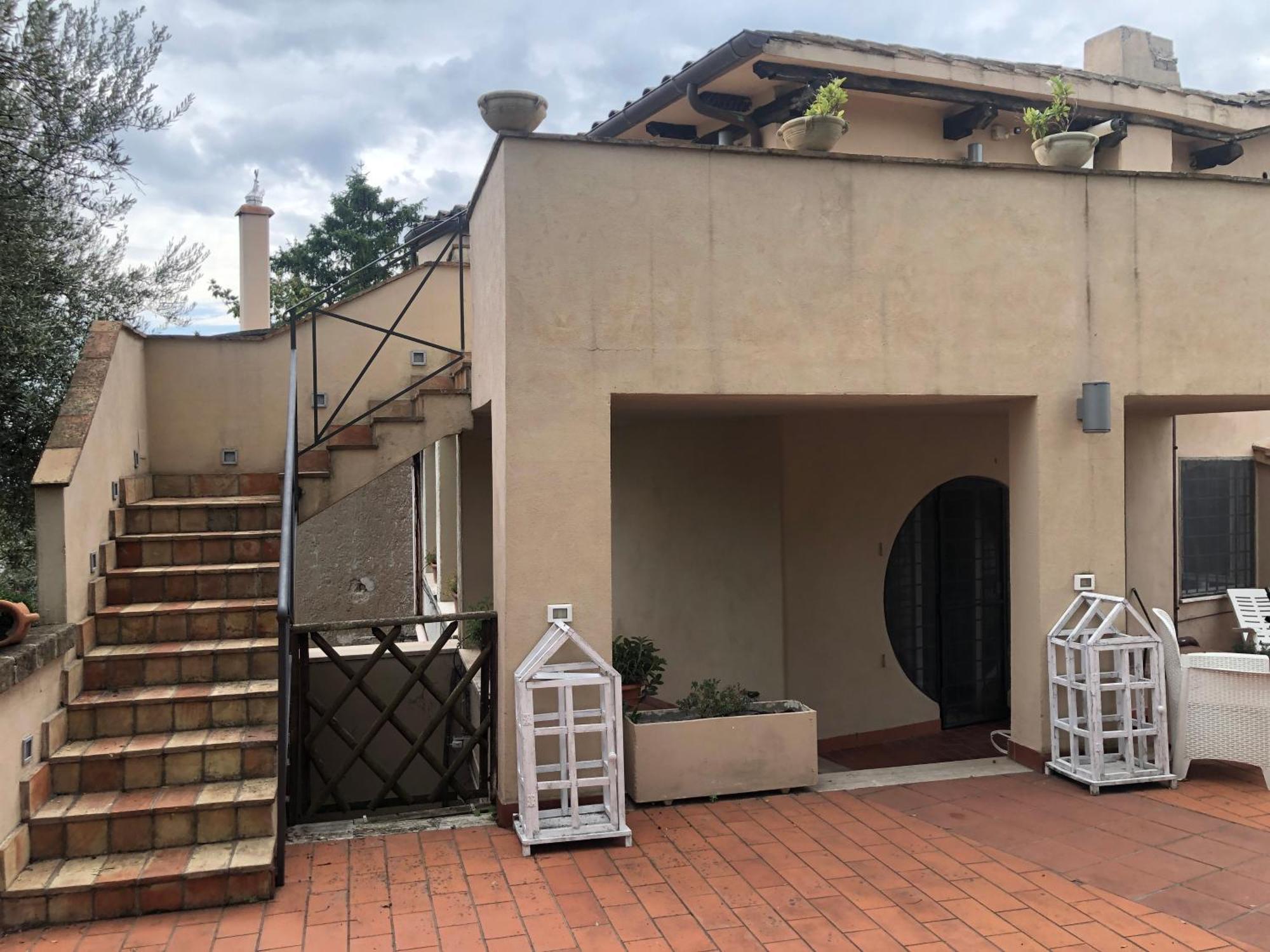 La Torre Del Gatto Apartment Sacrofano ภายนอก รูปภาพ