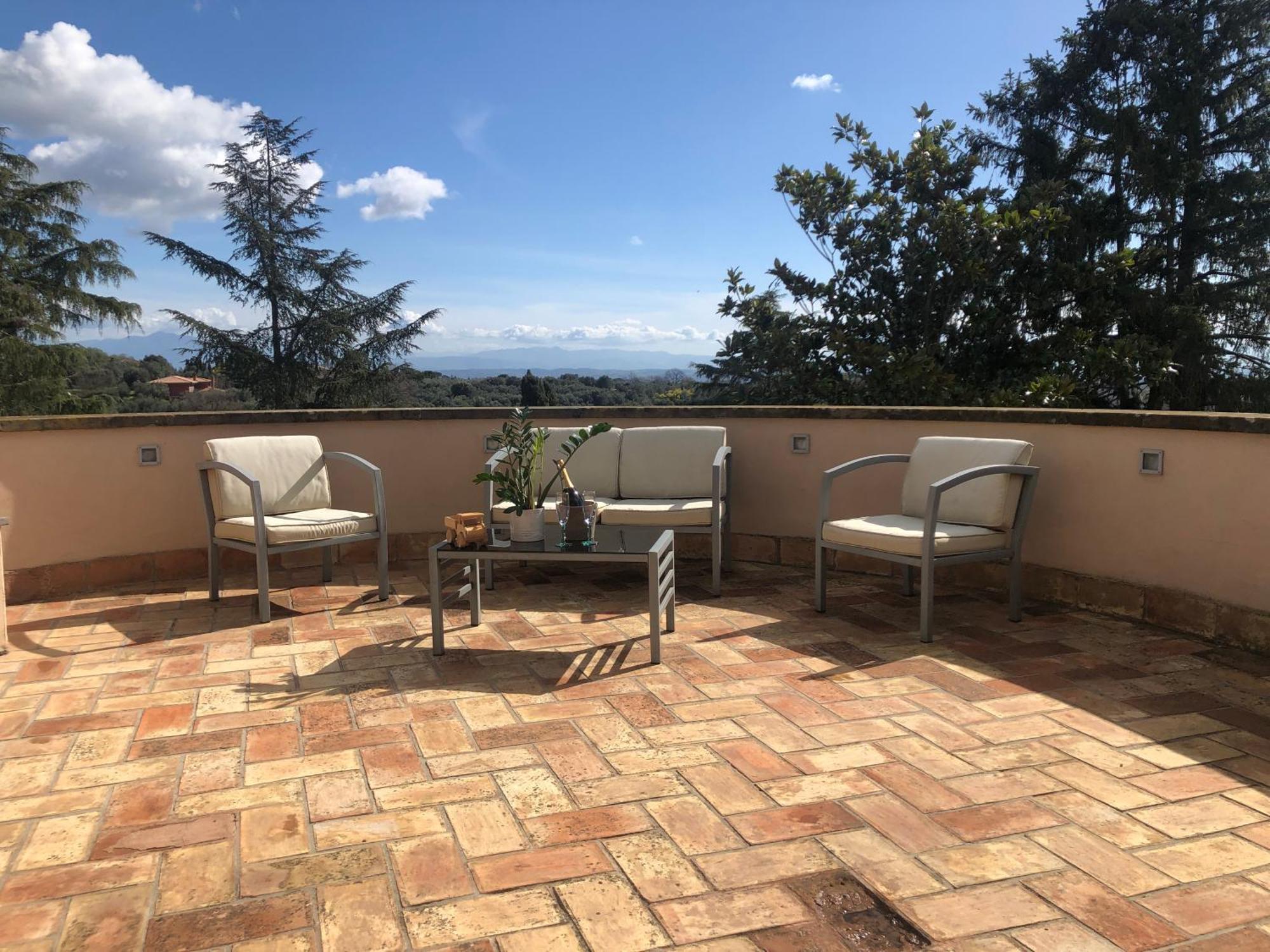 La Torre Del Gatto Apartment Sacrofano ภายนอก รูปภาพ